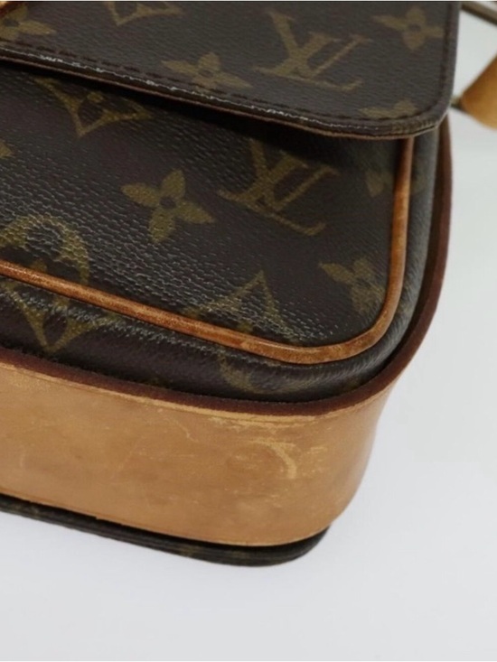 Authentic LOUIS VUITTON Monogram Trocadero 30 Shoulder Bag M51272 LV - Picture 8 of 16